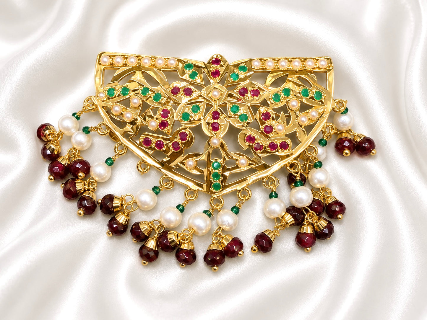 Premium Quality Jadau Hair Clip