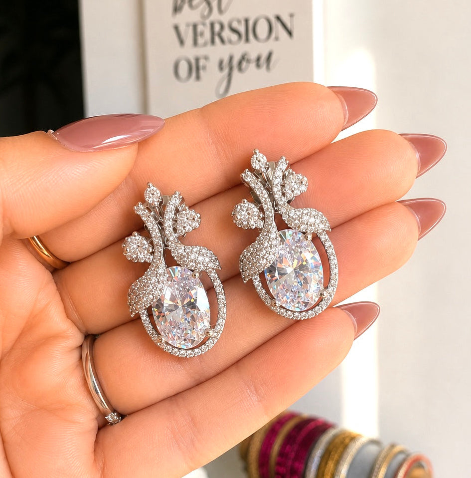Rani American Diamond Earrings