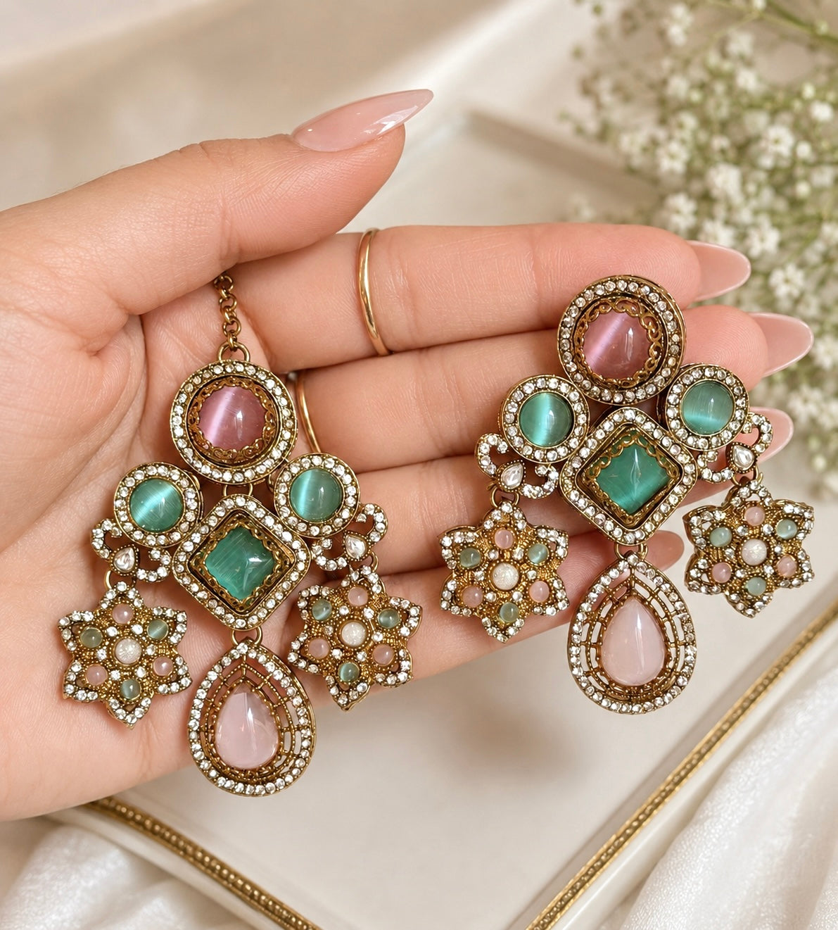 Anamika Sabya Inspired Premium Quality Necklace Set