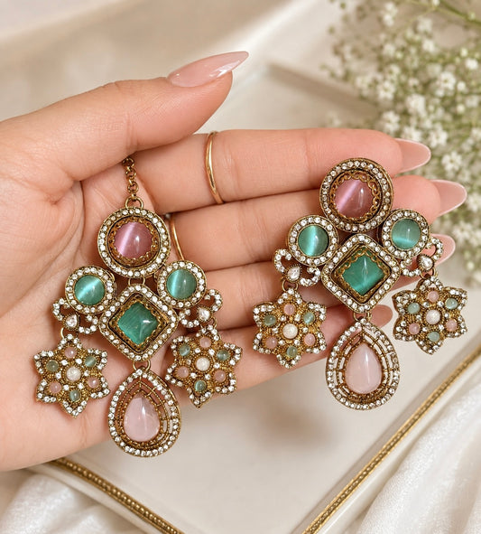 Anamika Sabya Inspired Premium Quality Necklace Set