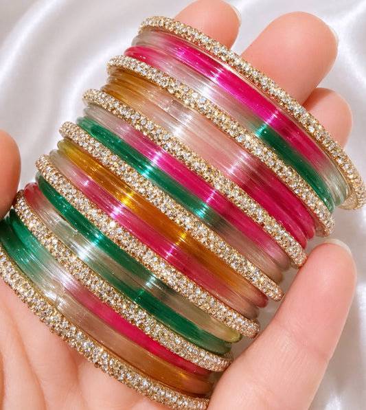 Ashnoor Glass Bangle Set