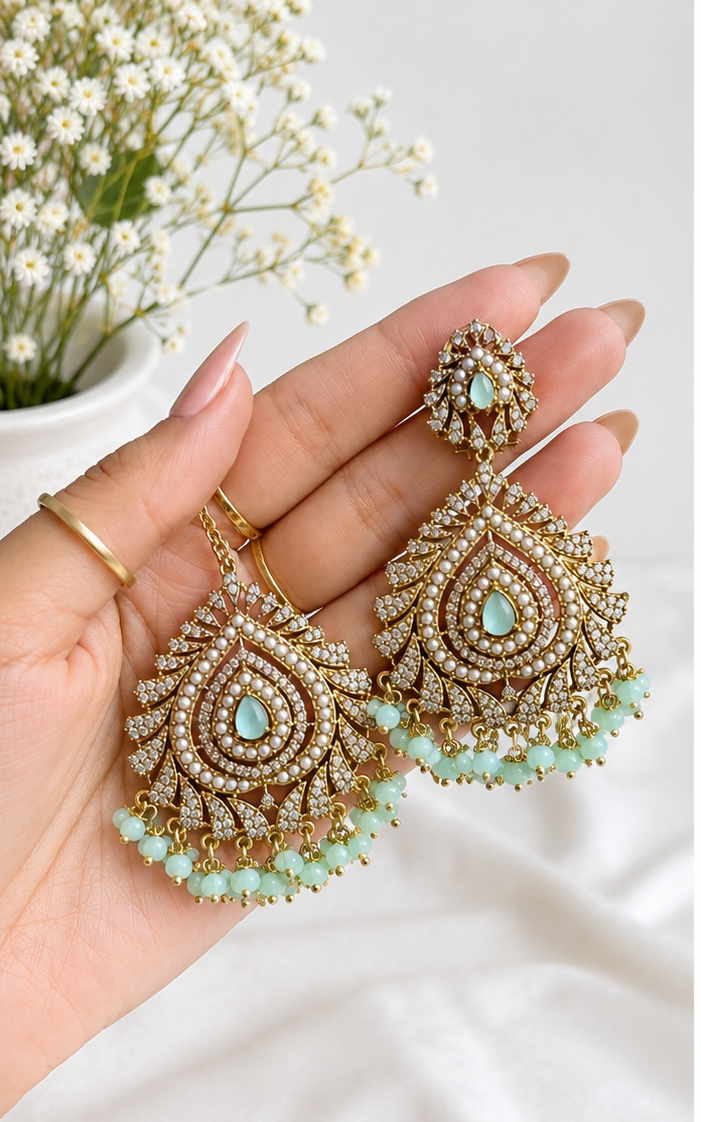 Neha Earrings & Tikka Set