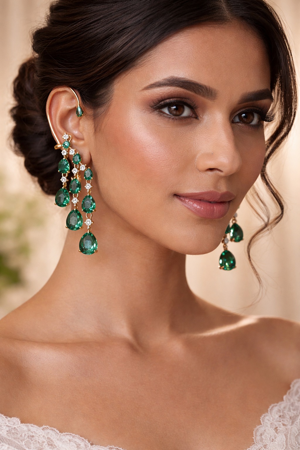 Kaira Dangling American Dimond Earrings