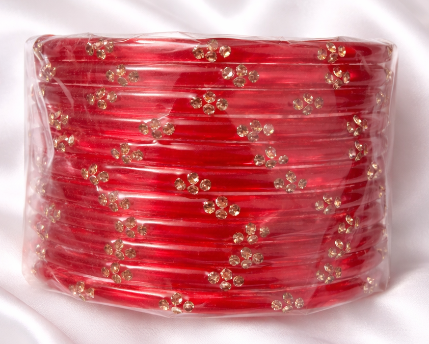 Noor Glass Bangle Set