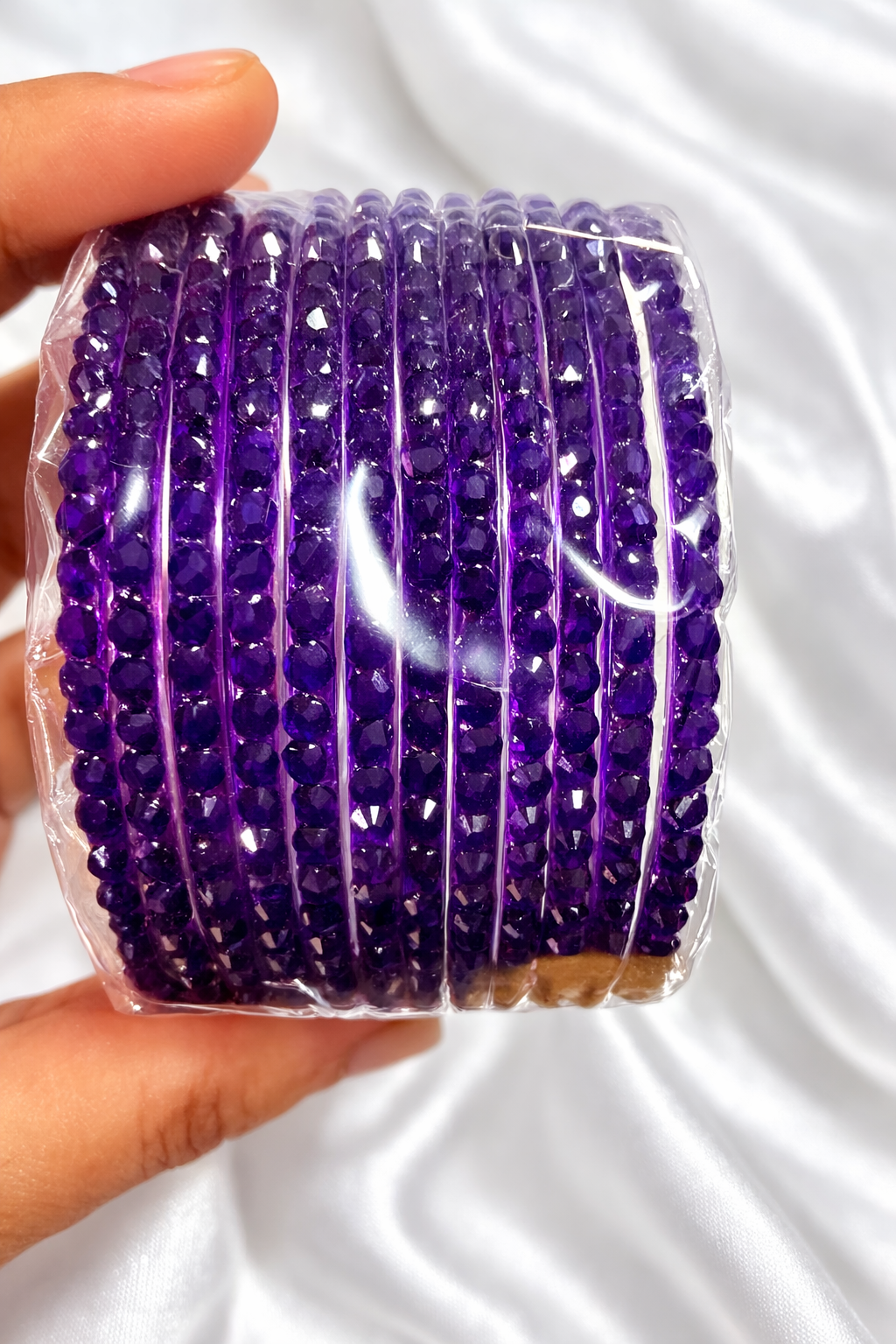 Sophia Glass Bangle Set