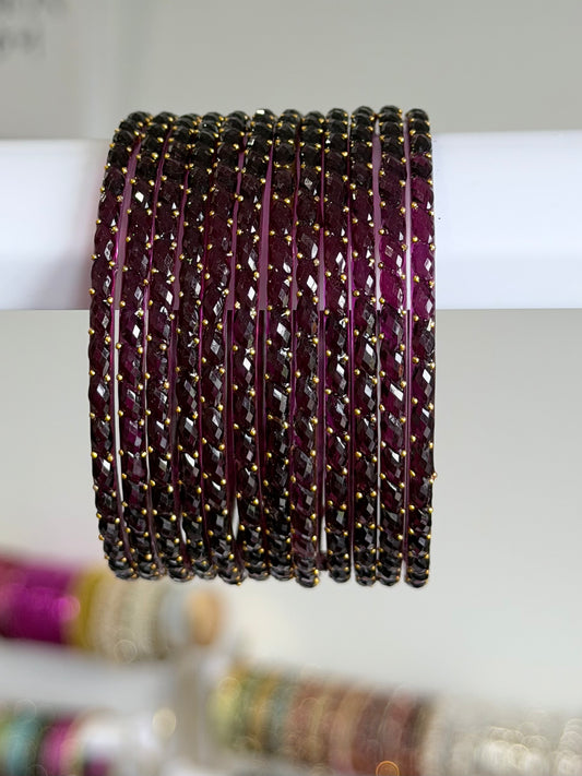 Sophia Raindrop Bangle Set