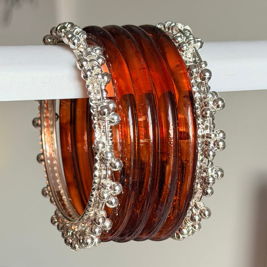 Nandini Glossy Bangle Set