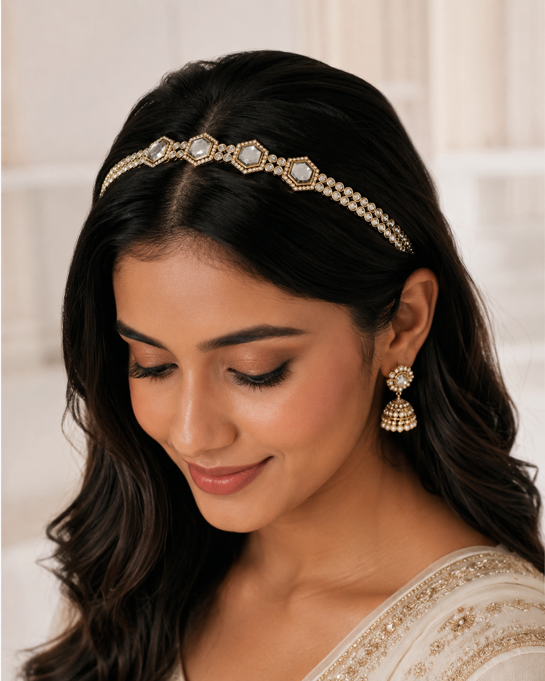 Kanika Kundan Sheeshpool/Headband