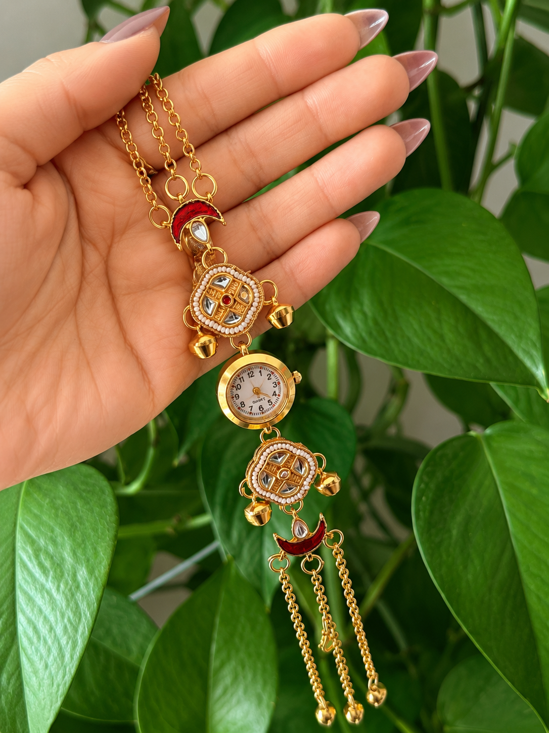 Sheena Kashmiri Style Watch-Adjustable
