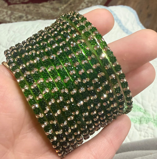 Sophia Glass Bangle Set