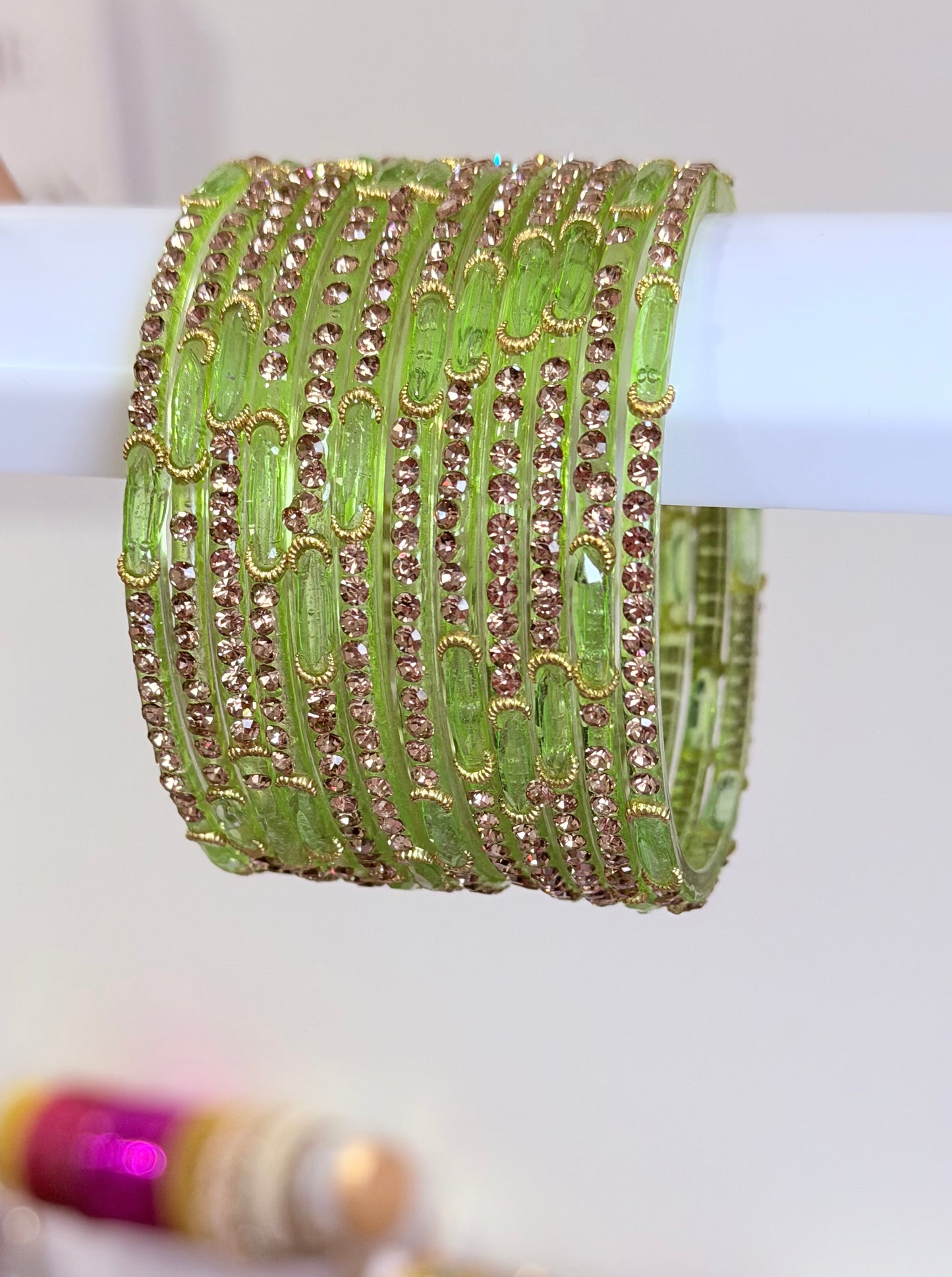 Meena Glass Bangle Sets