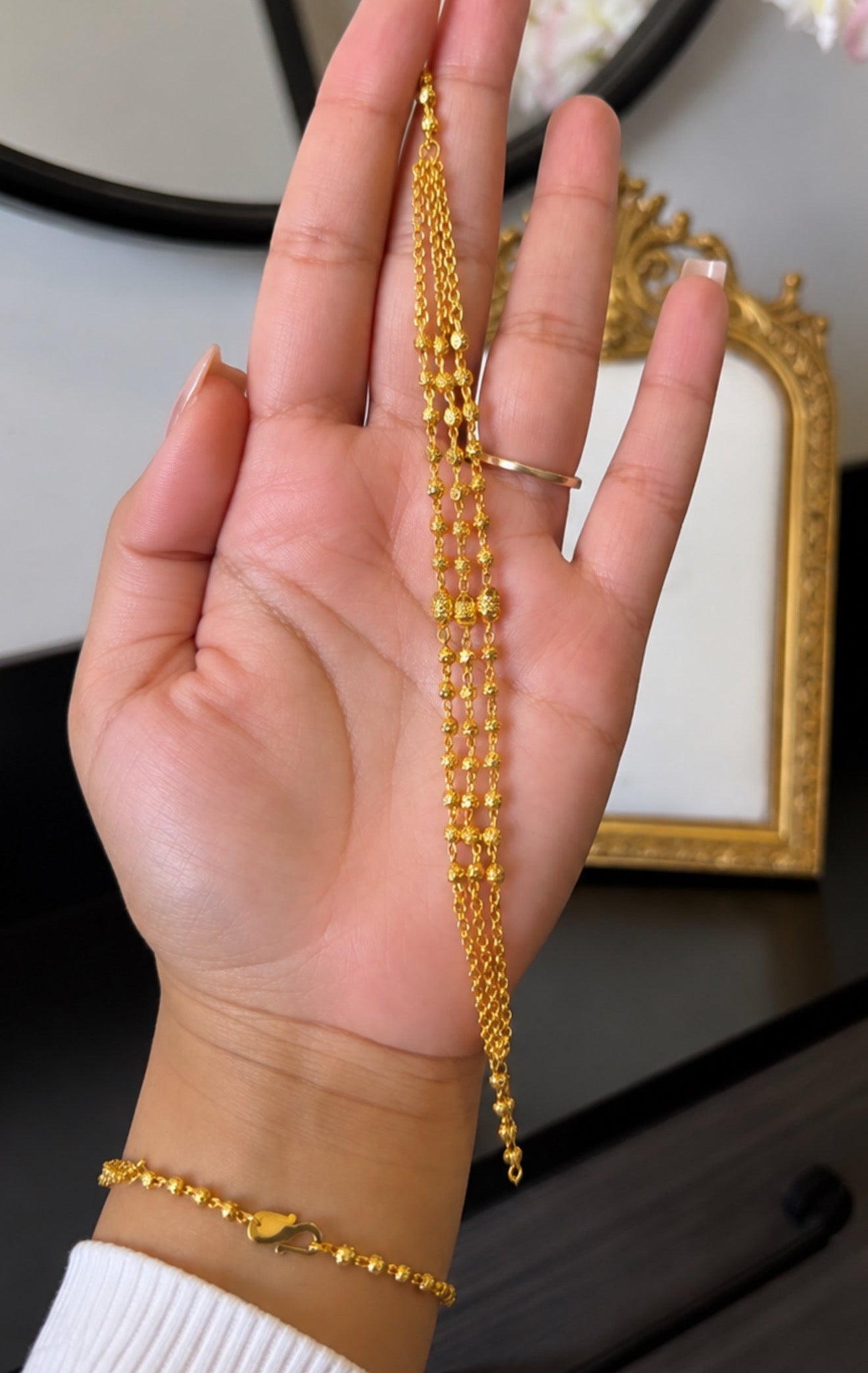 Anisa Premium Gold Plated Bracelet
