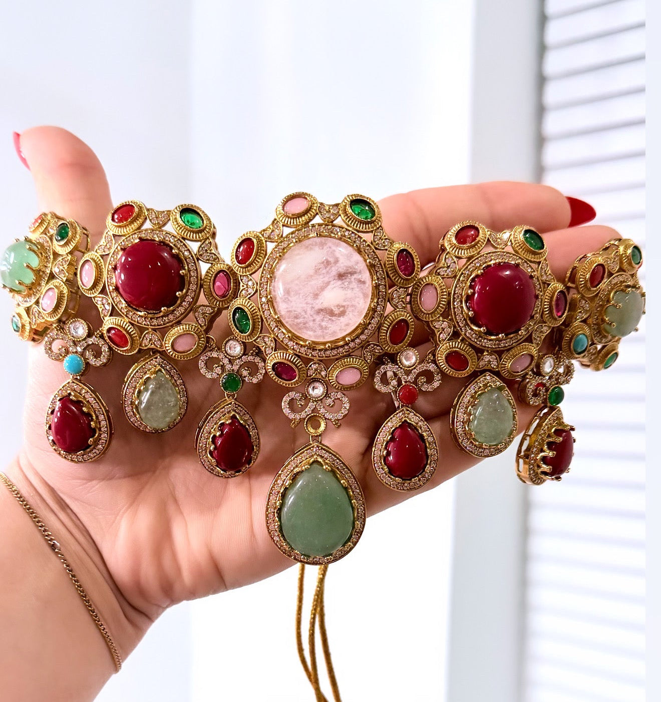 Sana Sabya Inspired Necklace Set