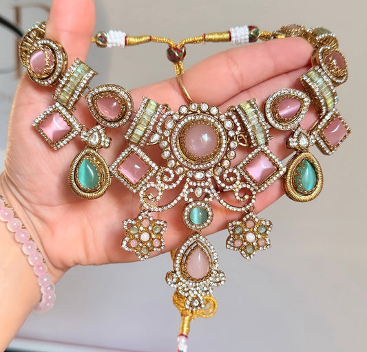 Anamika Sabya Inspired Premium Quality Necklace Set