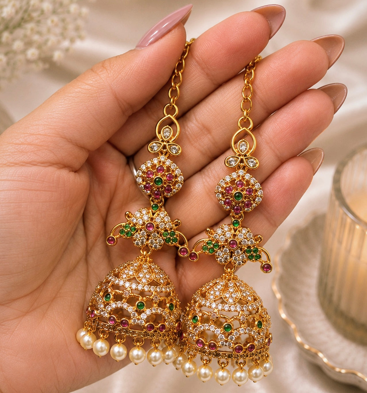 Kiran Jadau Sahara Earrings