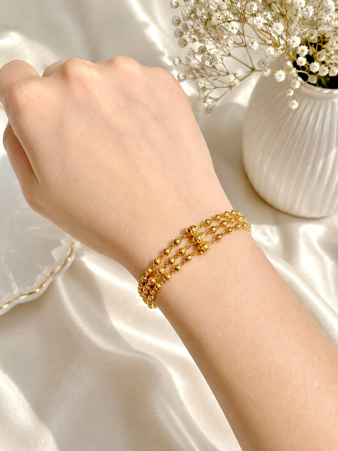 Anisa Premium Gold Plated Bracelet