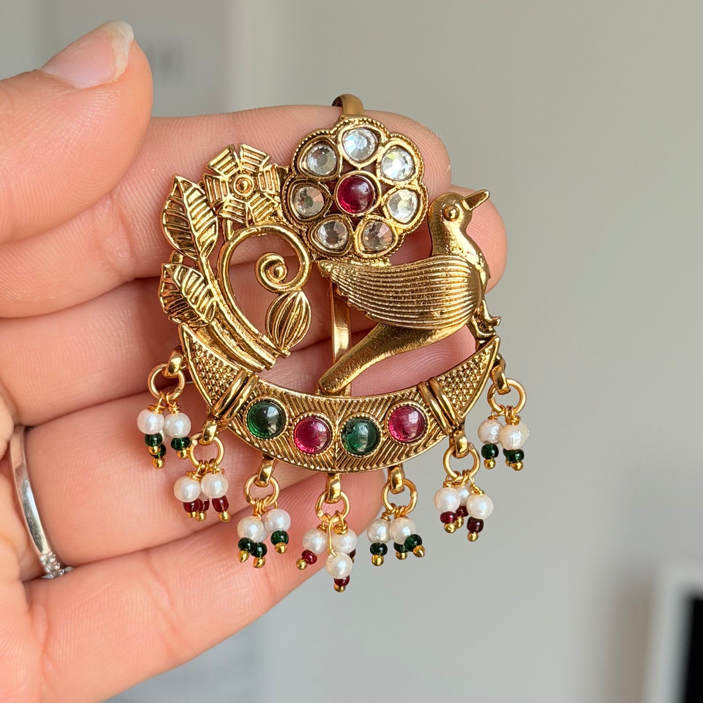 Mahima Heritage Hair Brooch