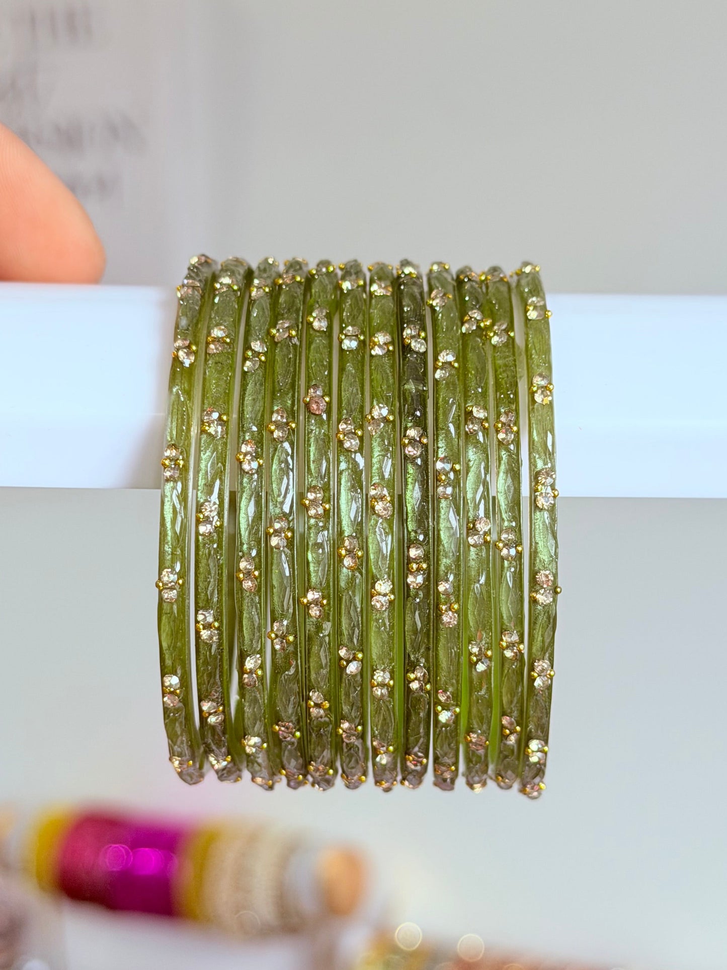 Mohabbat Glass Bangle Set