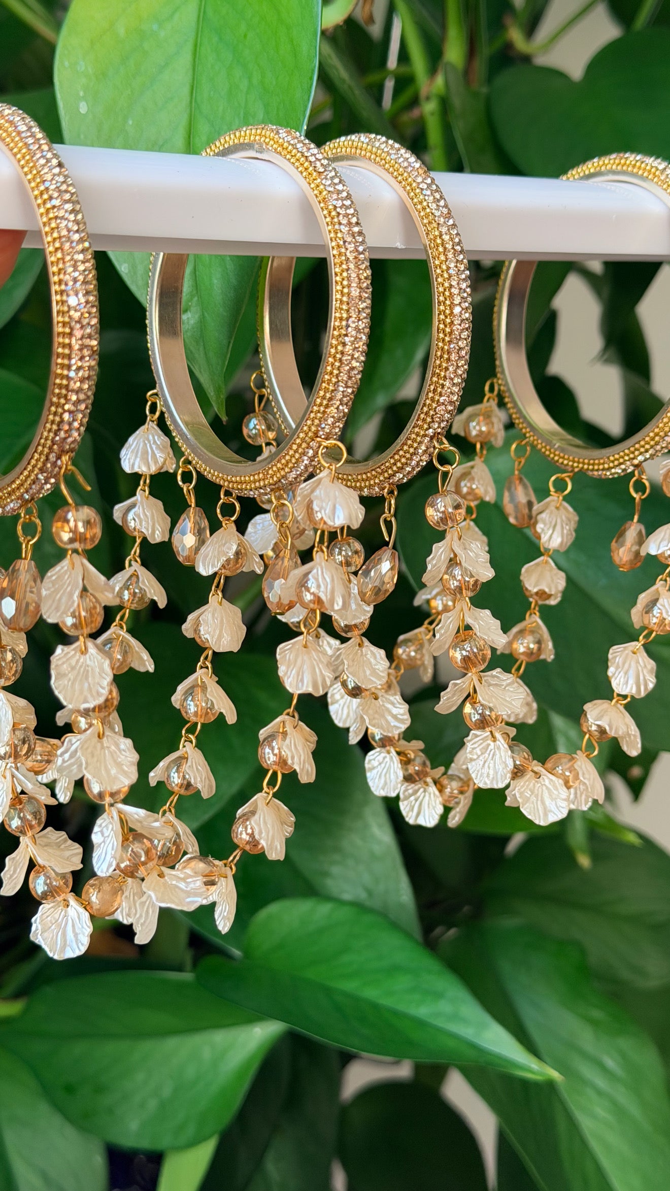 Sumaira Hanging Style Bangle Set (Set of Four)