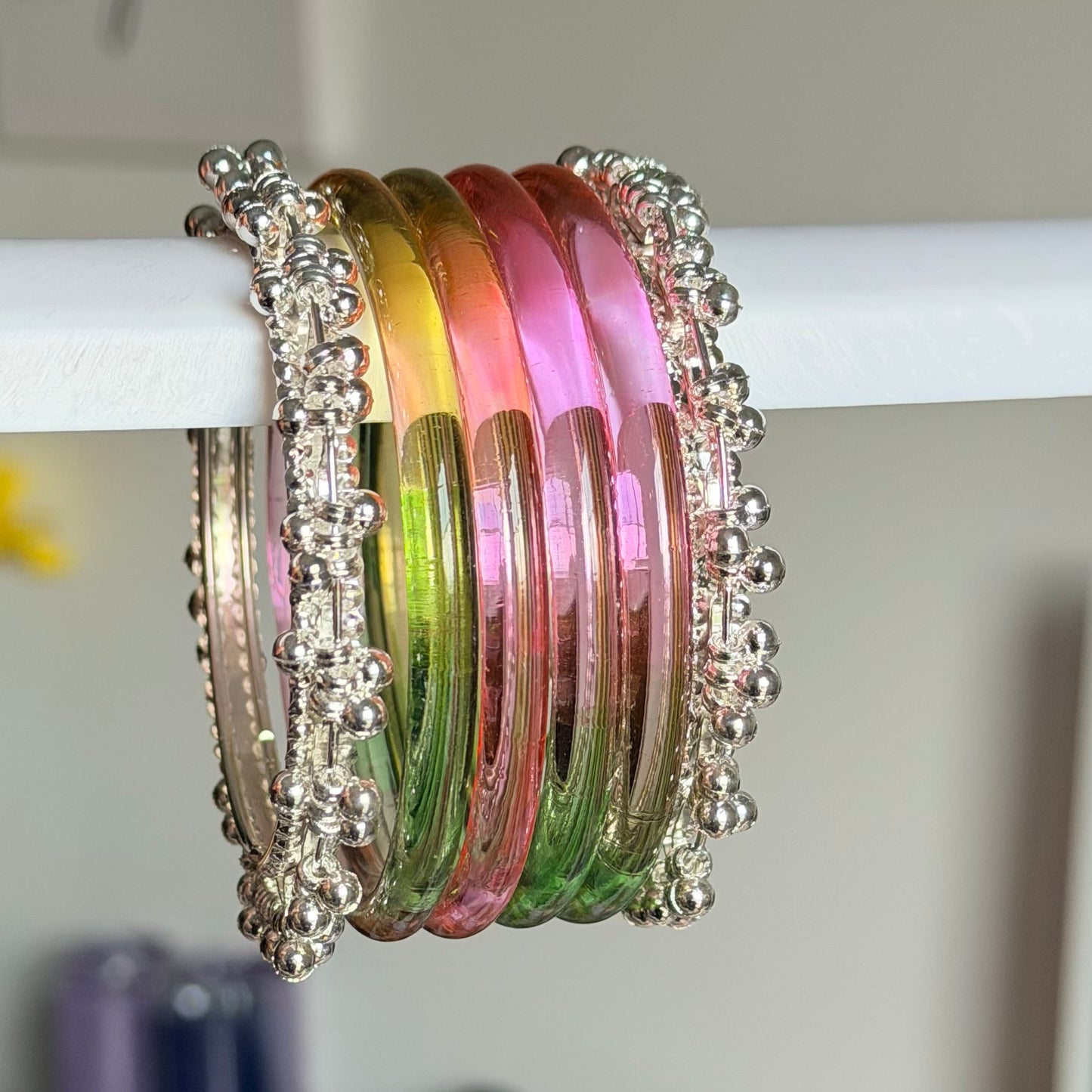 Nandini Glossy Bangle Set