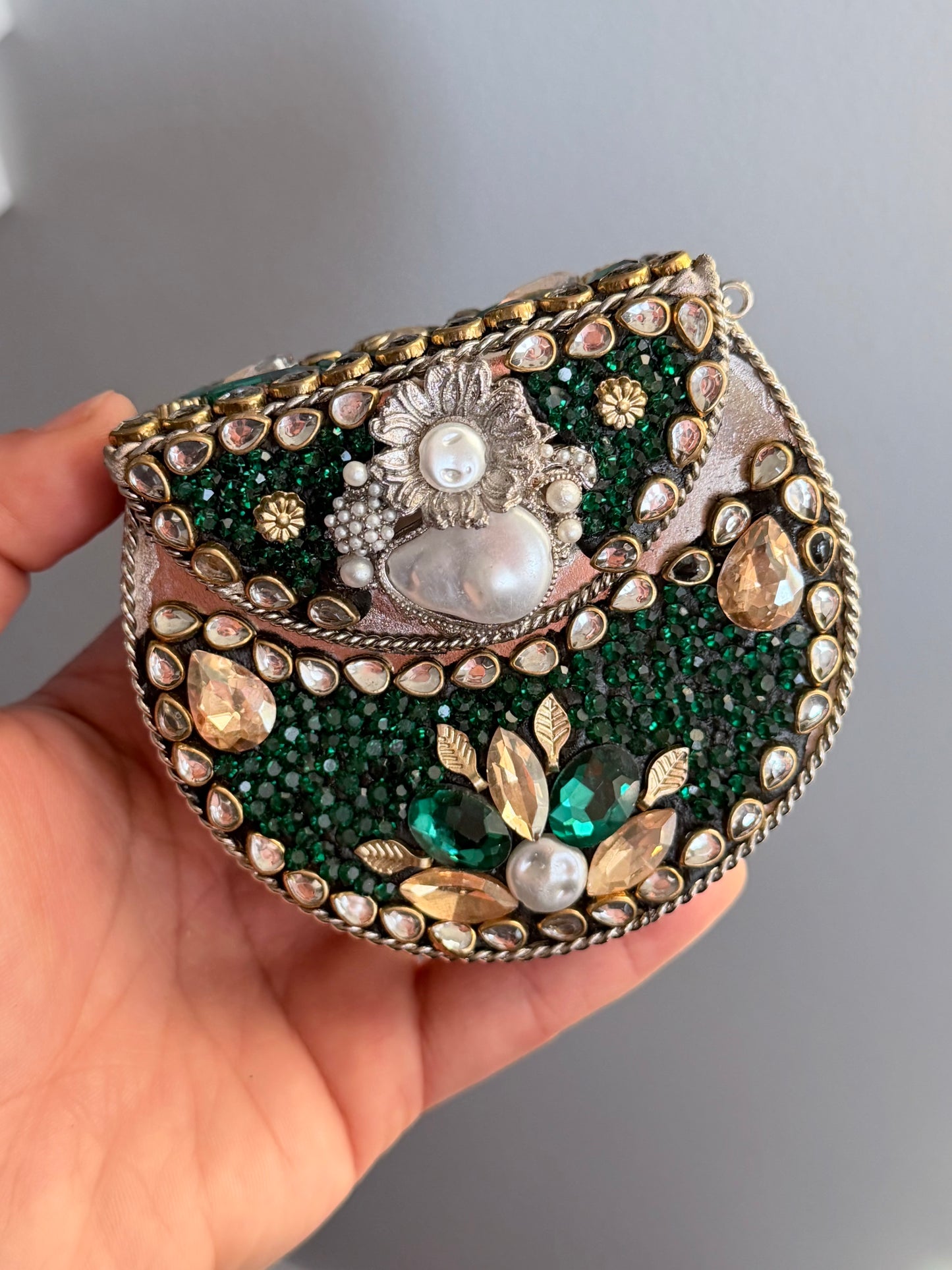 Mini Turkish Clutch With Detachable Chain