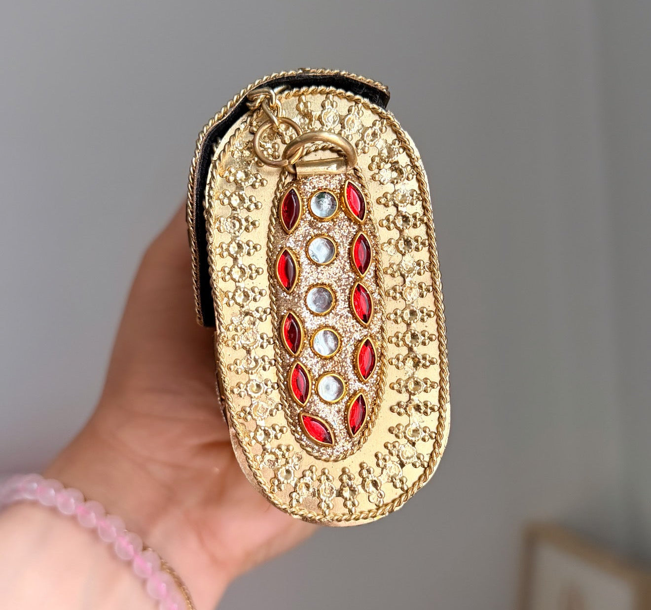 Naina Mini Kundan Clutch