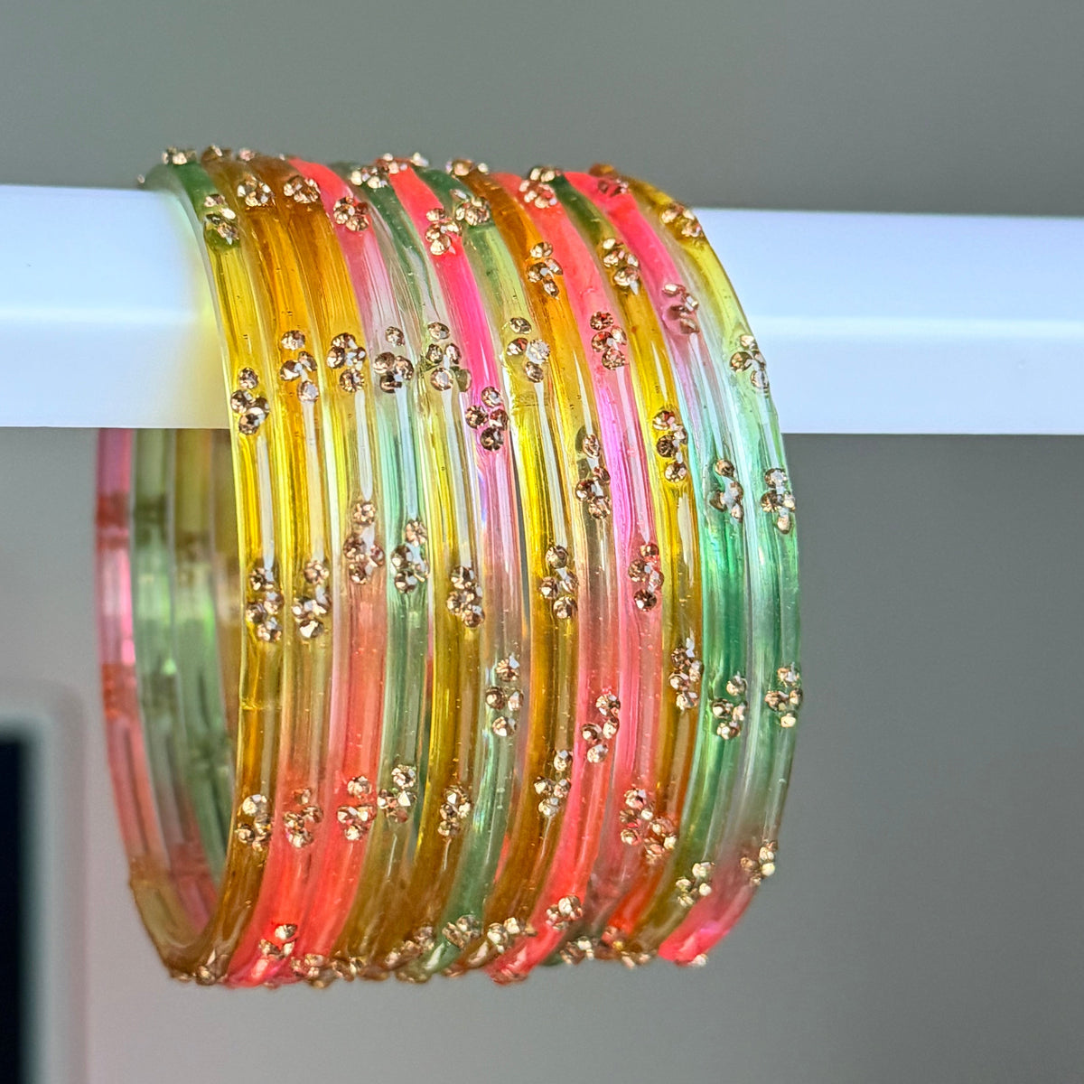 Mohabbat Glass Bangle Set