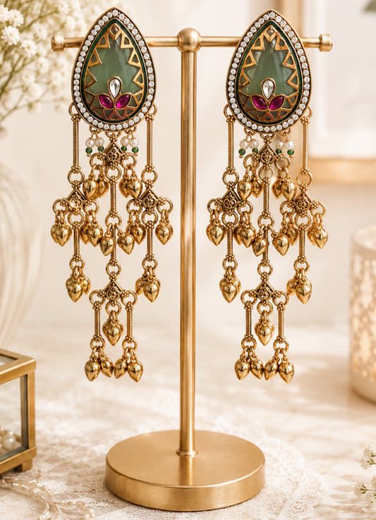 Tania Heritage Style Premium Earrings