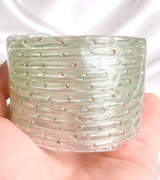 Sophia Glass Bangle Set