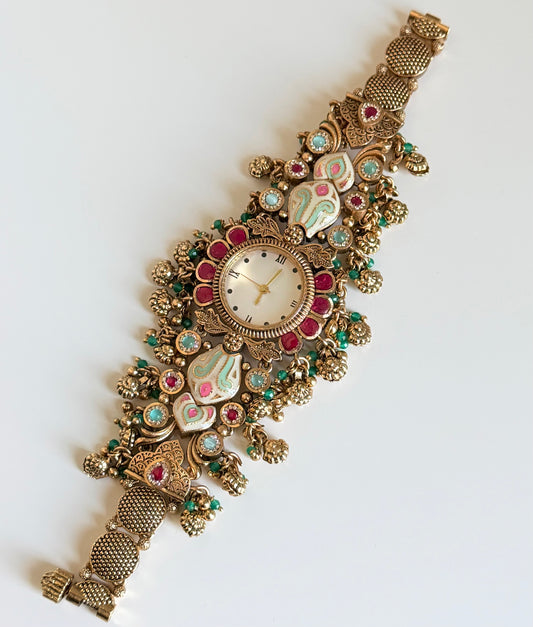Krishma Heritage Watch-Adjustable
