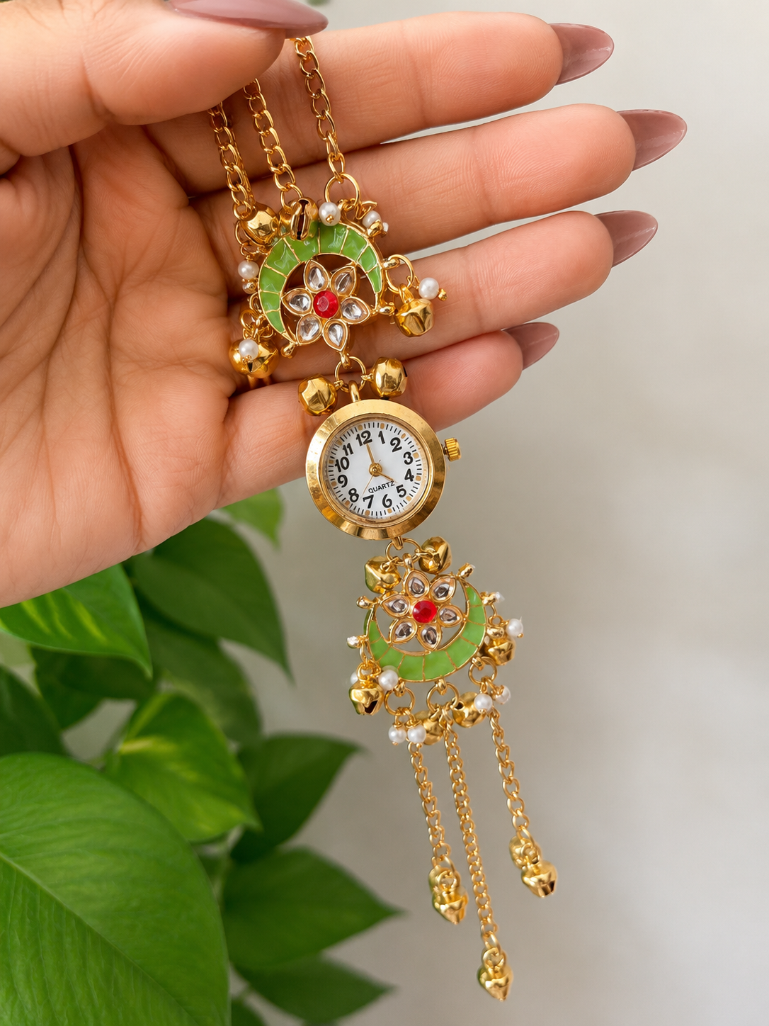 Sheena Kashmiri Style Watch-Adjustable