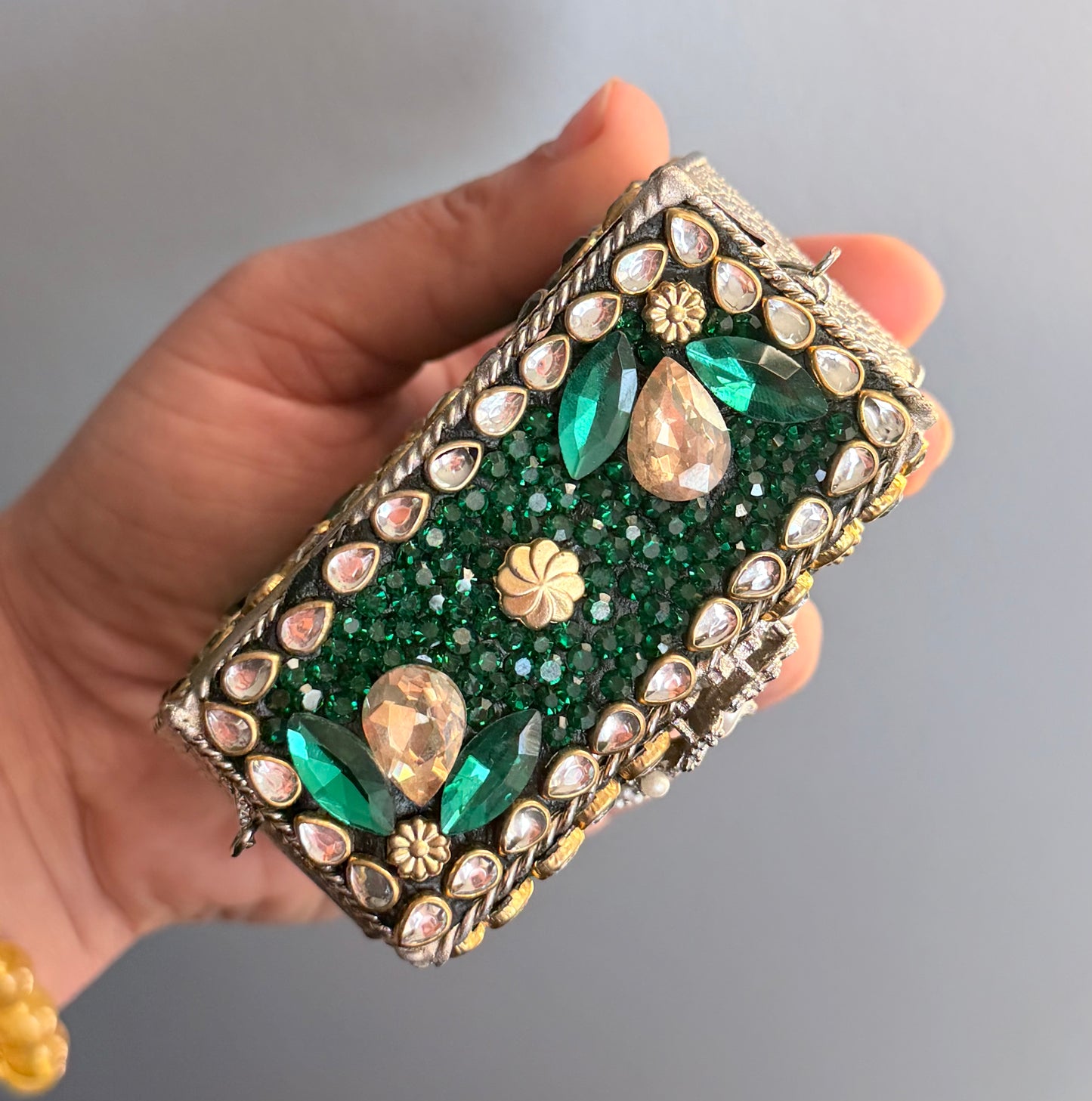 Mini Turkish Clutch With Detachable Chain