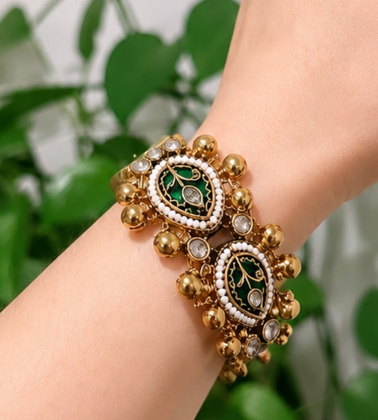 Krishma Heritage Ghungroo Watch-Adjustable