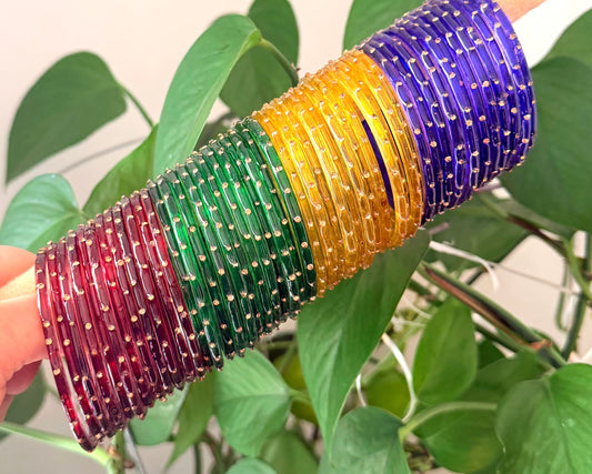 Mahnoor Glass Bangle Set