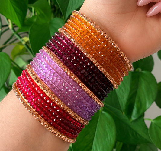 Arya Glass Bangle Set