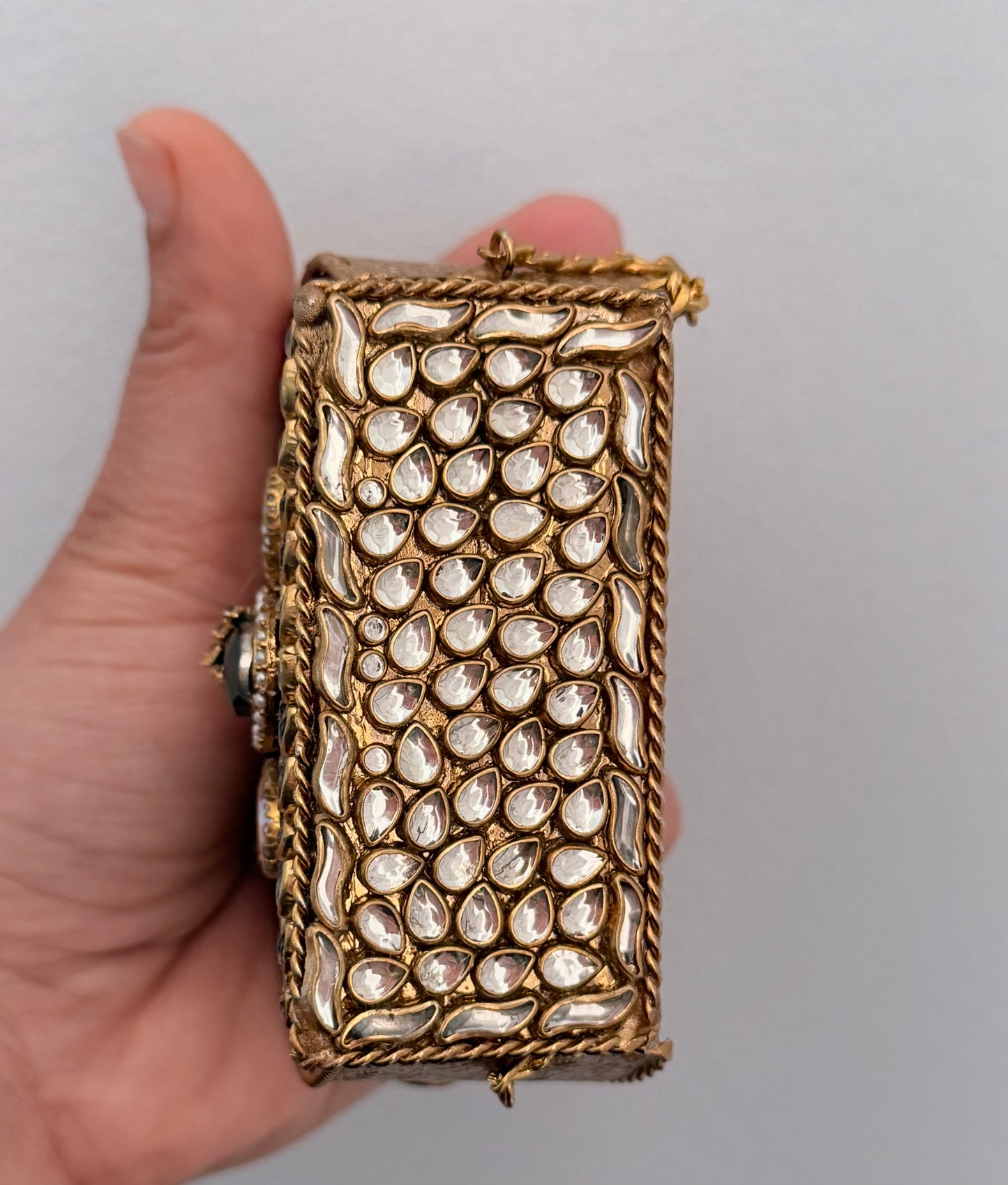 Mini Turkish Clutch With Detachable Chain