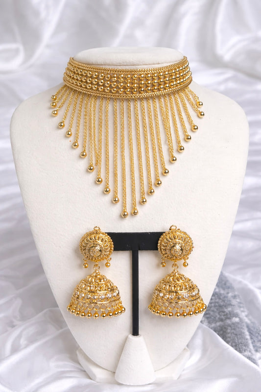 Kareena Premium Gold Plated Necklace Set