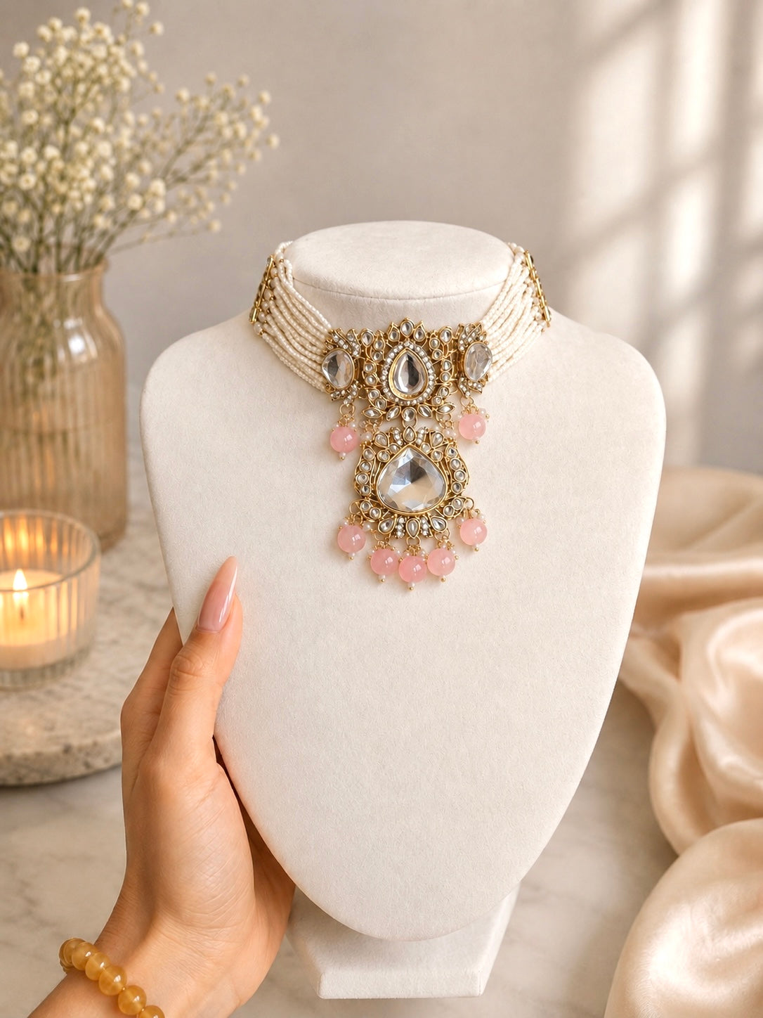 Meena Necklace Set