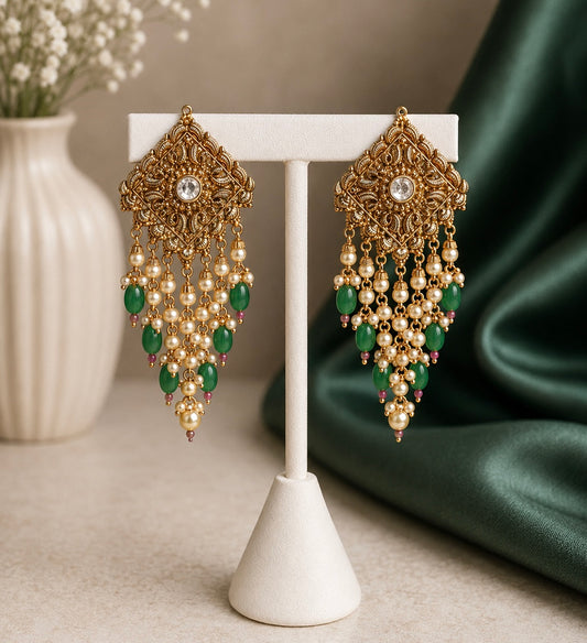 Premium Quality Gold Plated Earrings