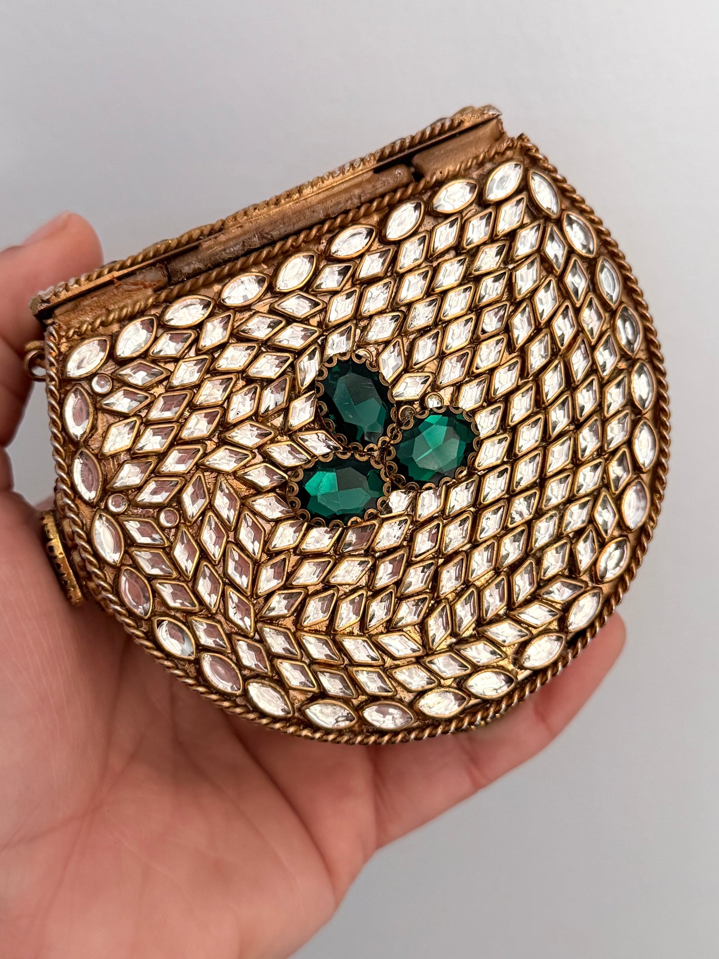 Mini Turkish Clutch With Detachable Chain