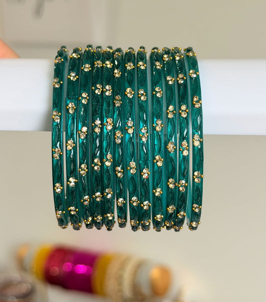 Mohabbat Glass Bangle Set