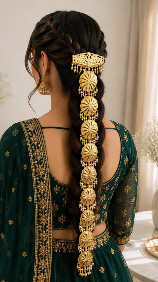 Sania Jadau Hair Paranda