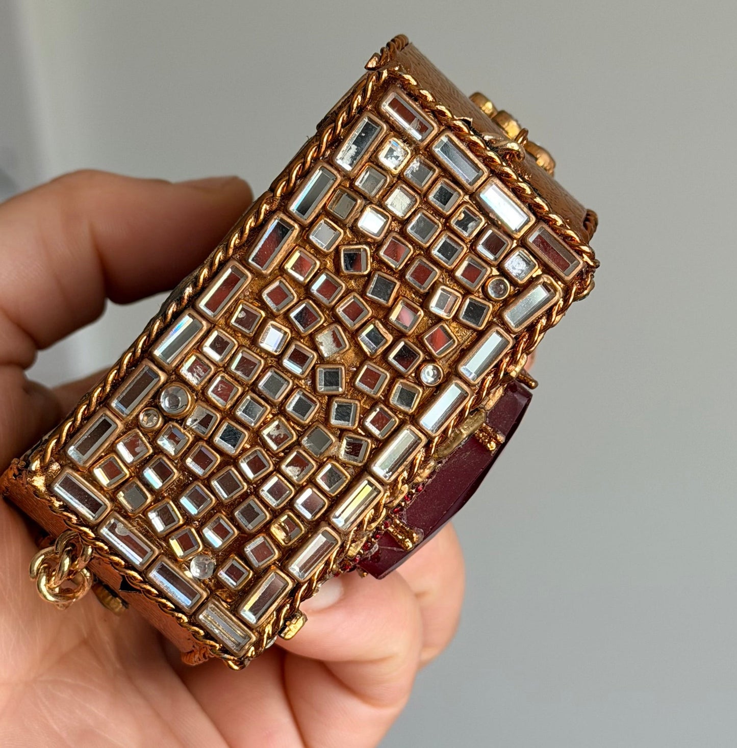Naina Turkish Style Mini Kundan Clutch