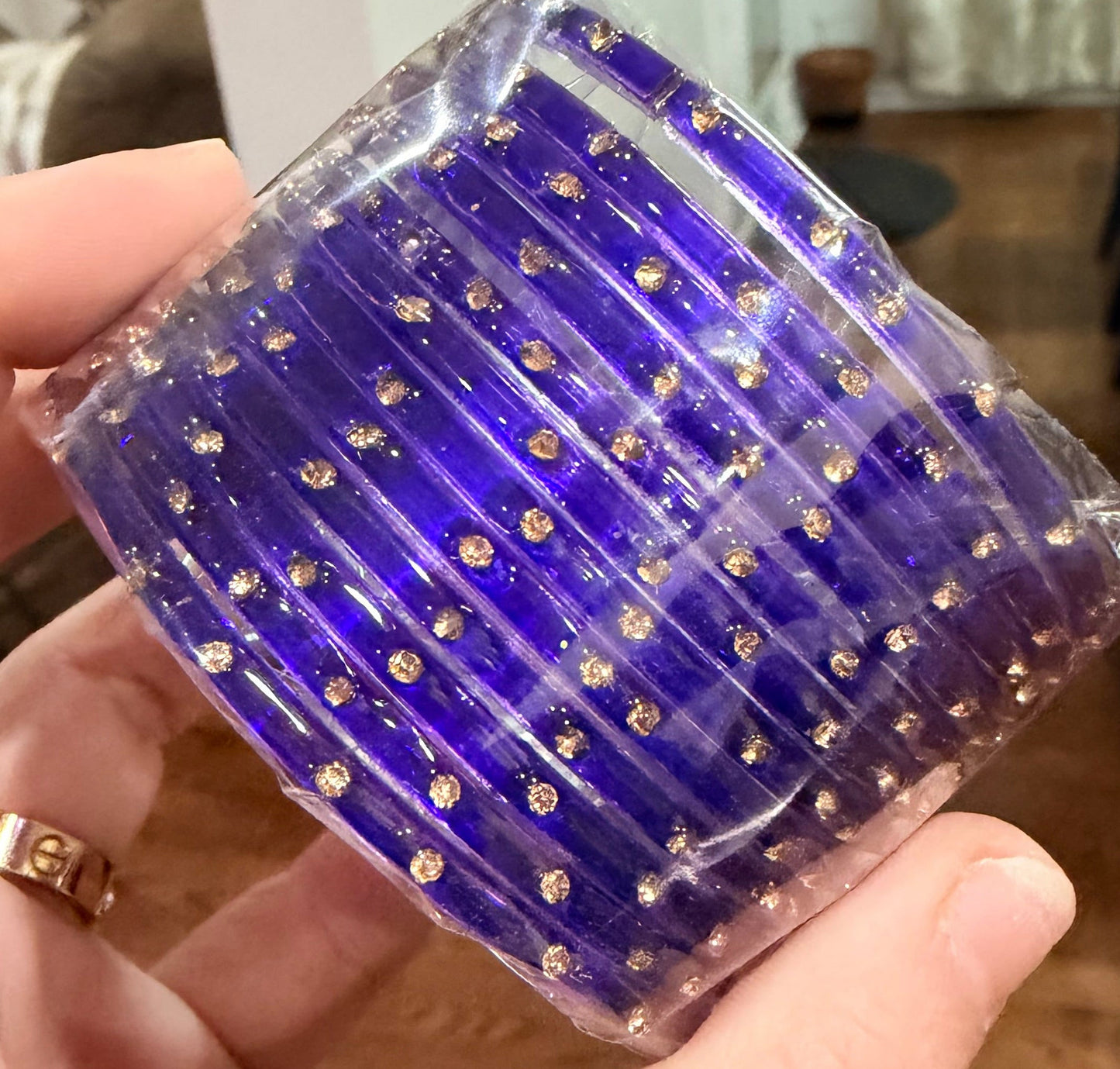 Sophia Glass Bangle Set