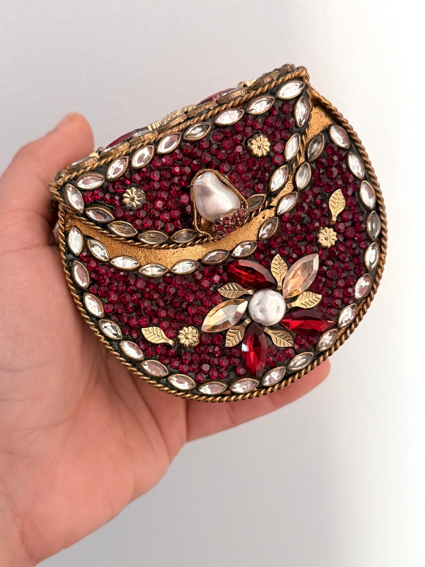 Mini Turkish Clutch With Detachable Chain