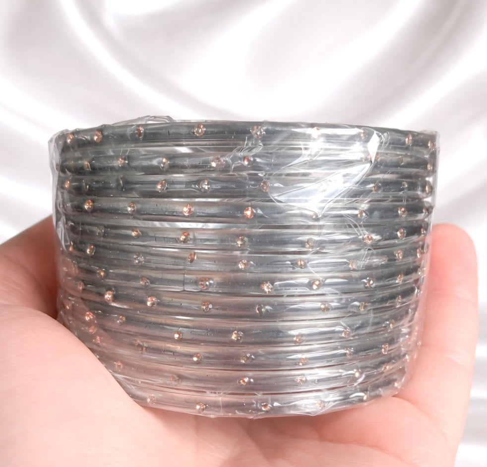 Sophia Glass Bangle Set