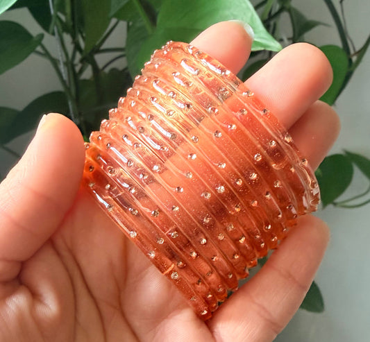 Sophia Glass Bangle Set