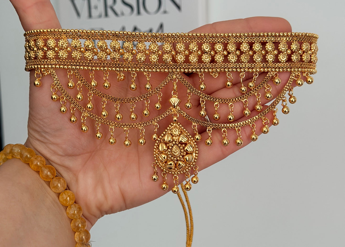 Anayah Premium Gold Plated Necklace Set