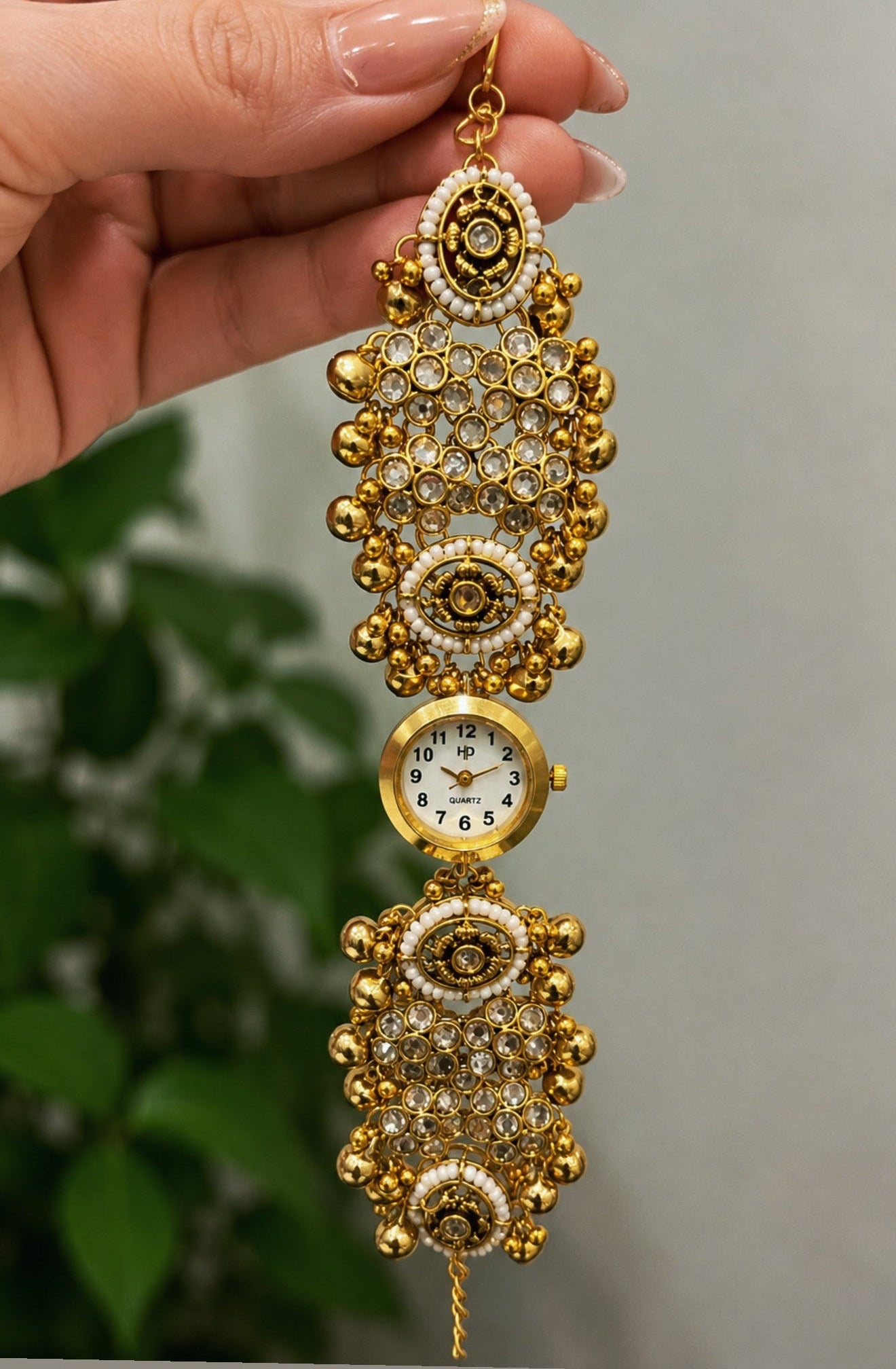 Krishma Heritage Ghungroo Watch-Adjustable