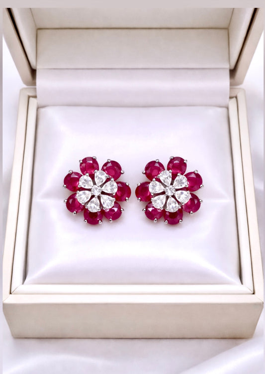 Aisha VVS Clarity Earrings Studs